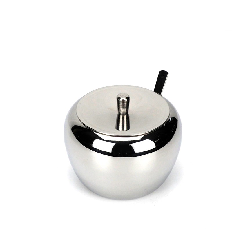 304 stainless steel single-flavor seasoning box, seasoning rack, household seasoning jar, monosodium glutamate and chicken essence jar, enlarged and thickened detail image 2