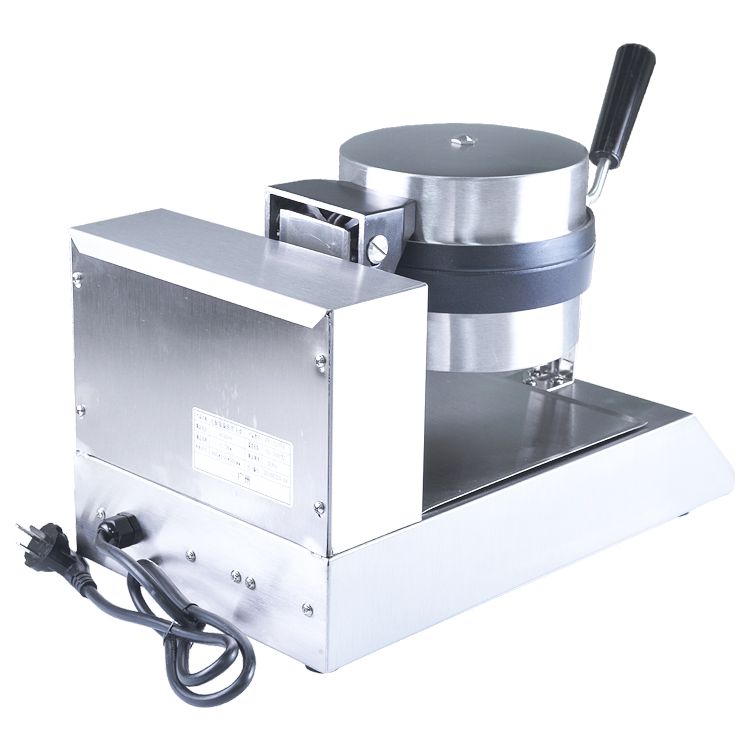 Commercial electric heating rotary waffle furnace FY-2205E computer version grid pancake machine coffee shop pancake machine equipment Specification image