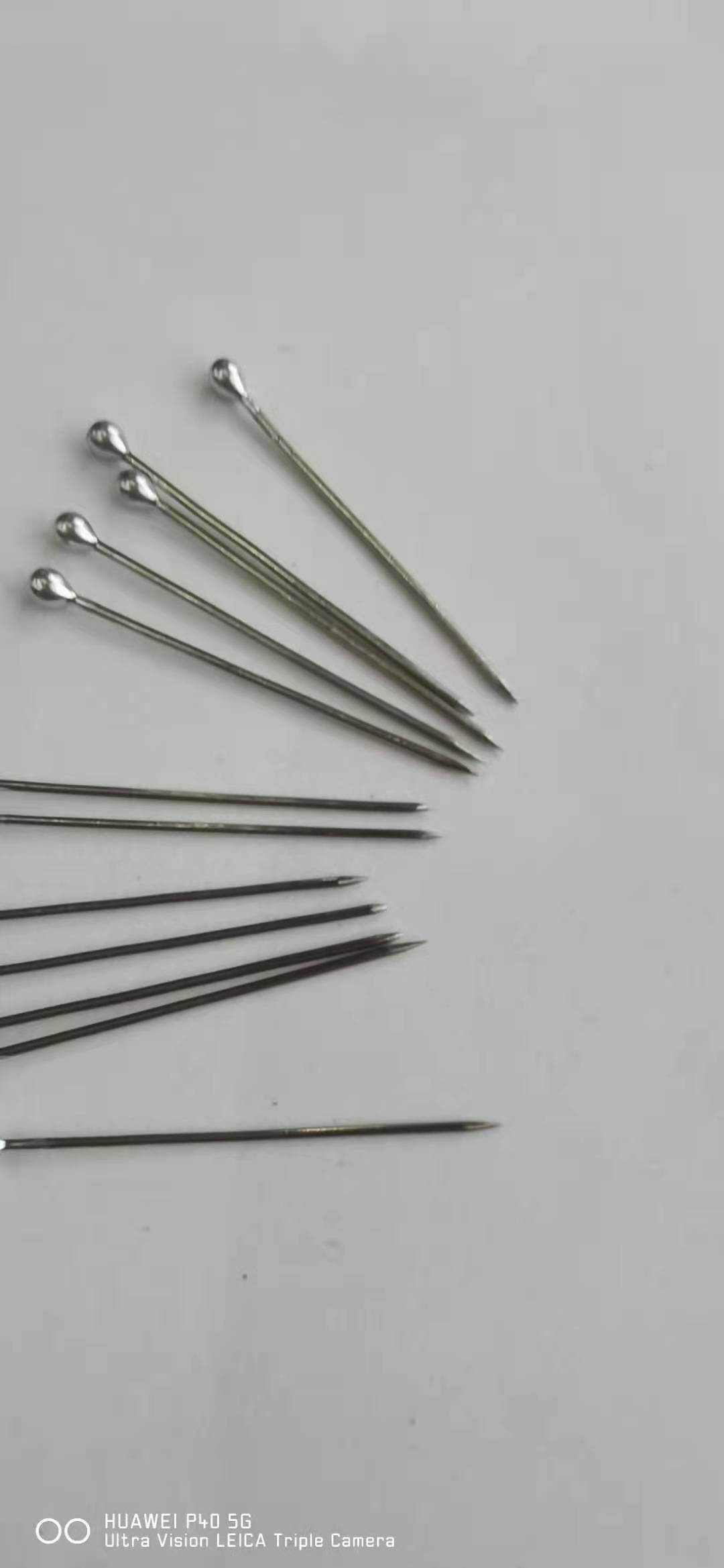 不锈钢银光针不锈钢白彩针不锈钢又字夹不锈钢大头针铜大头针铜银光针详情图2