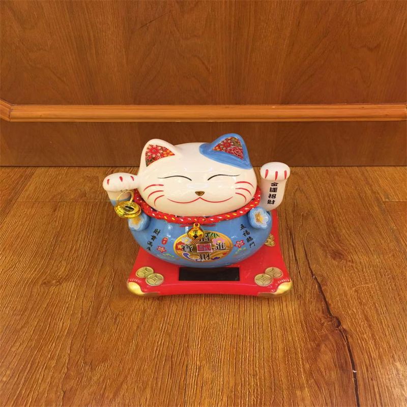 Nantai color glaze solar decoration opening gift car home decoration creative products