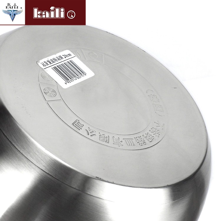 Stainless steel double-bottom extra-high pot, large-capacity soup pot, deepened and thickened stainless steel porridge cooking pot, soup pot detail image 4