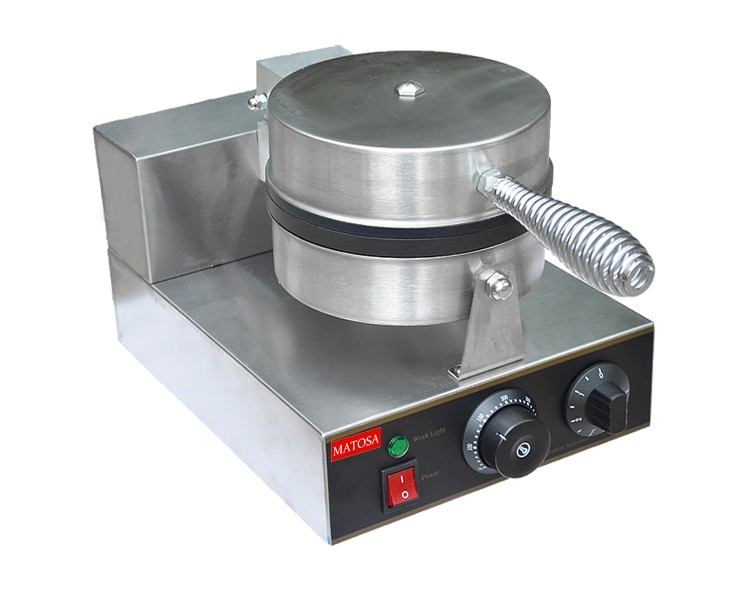 Single-head heart-shaped waffle oven FY-2207 commercial electric heating pancake baking machine detail image 4