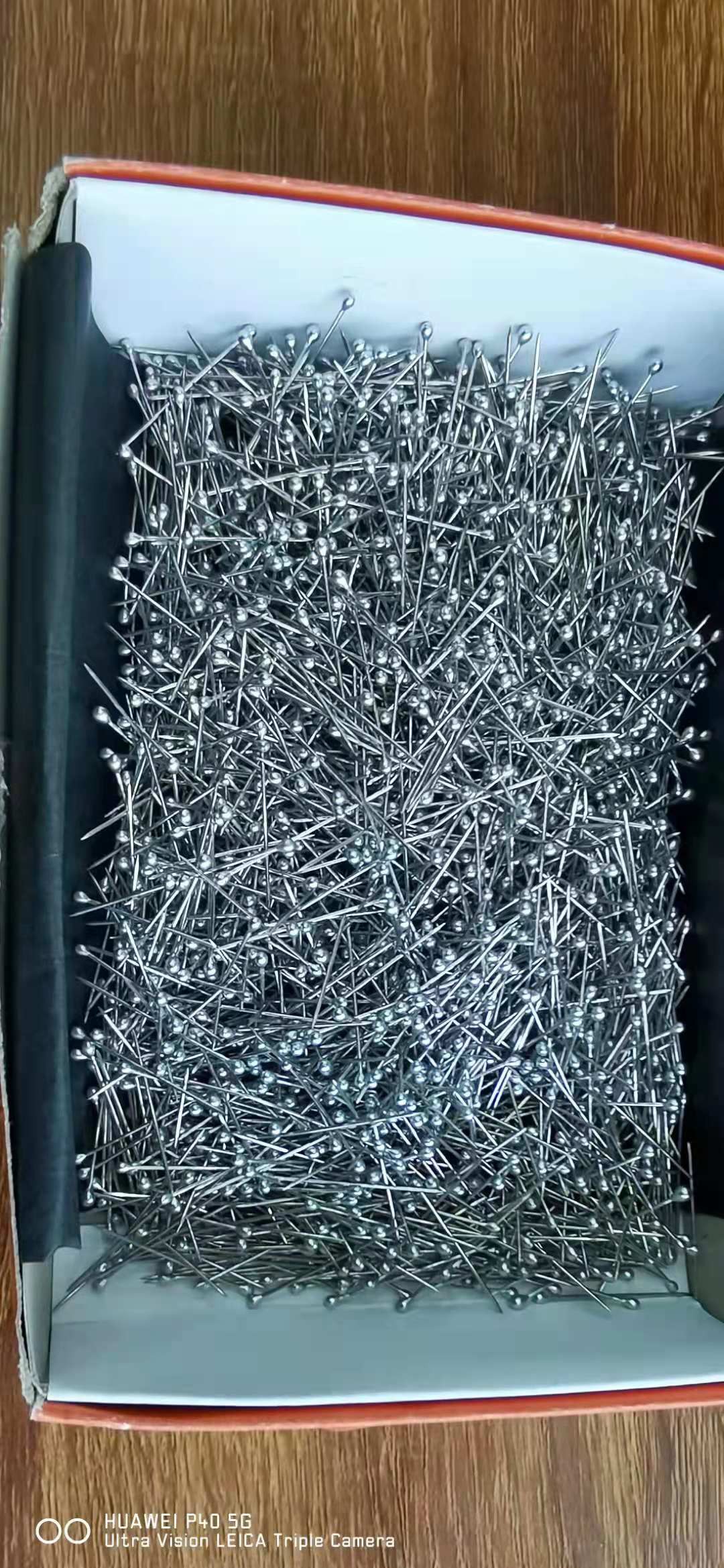 不锈钢银光针不锈钢白彩针不锈钢又字夹不锈钢大头针铜大头针铜银光针详情图3