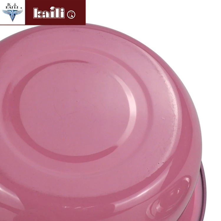 A set of 5-piece stainless steel cooking pot with a colorful lid detail image 8