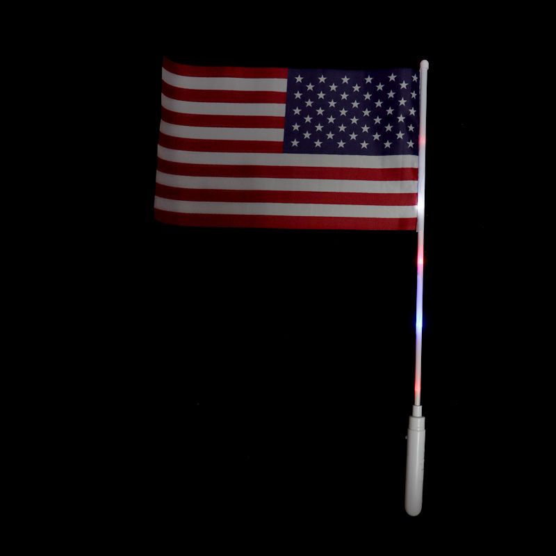 LED发光旗帜闪光棒 可定制旗帜发光棒 节庆用品详情图2