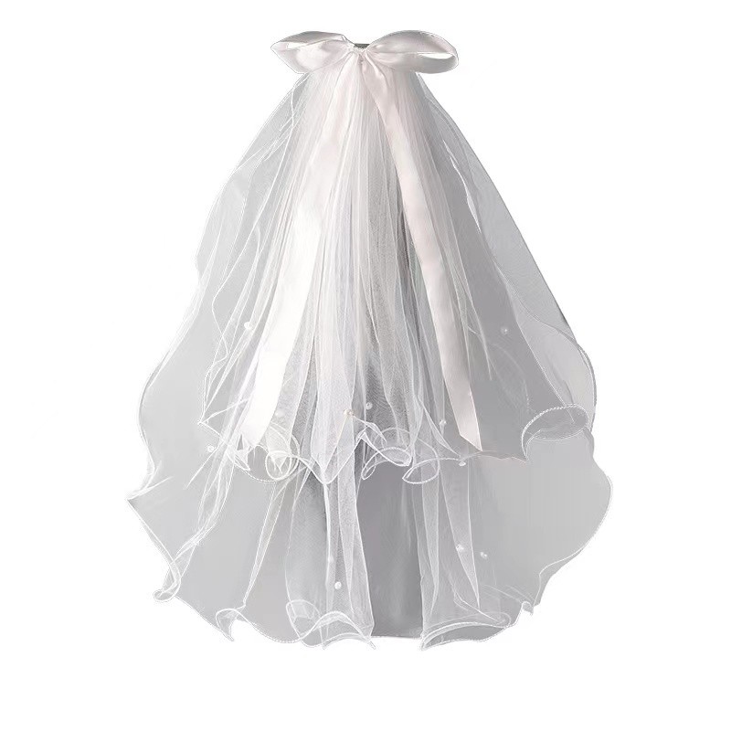 珍珠头纱详情图3