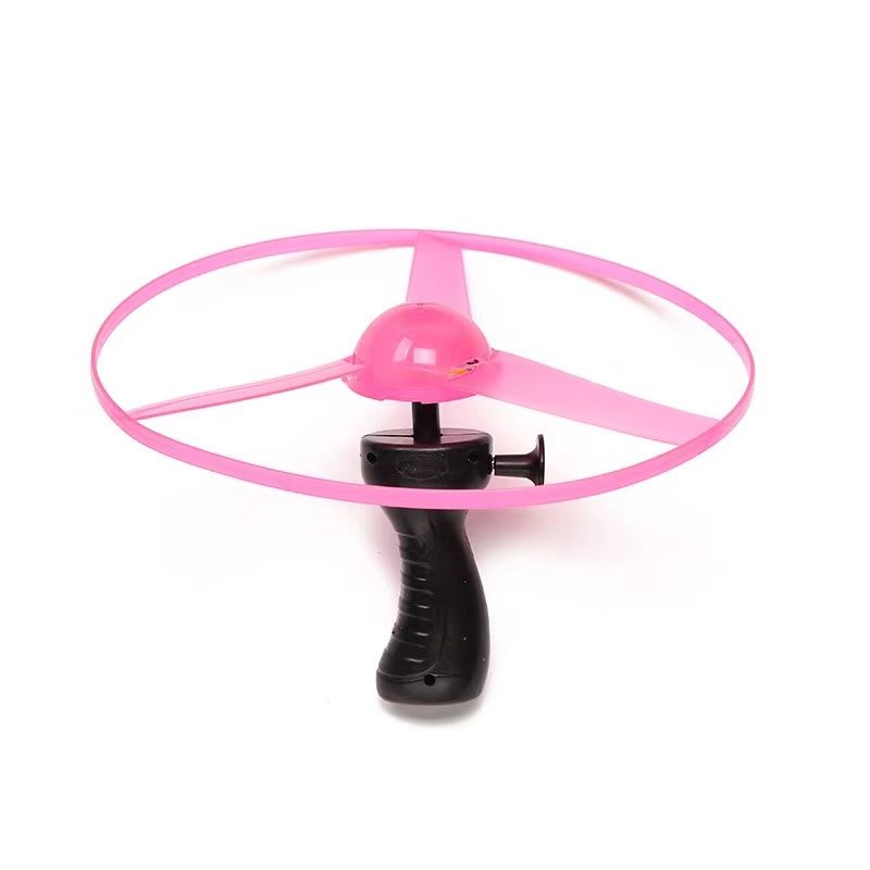 Luminous rotating flying saucer Specification image