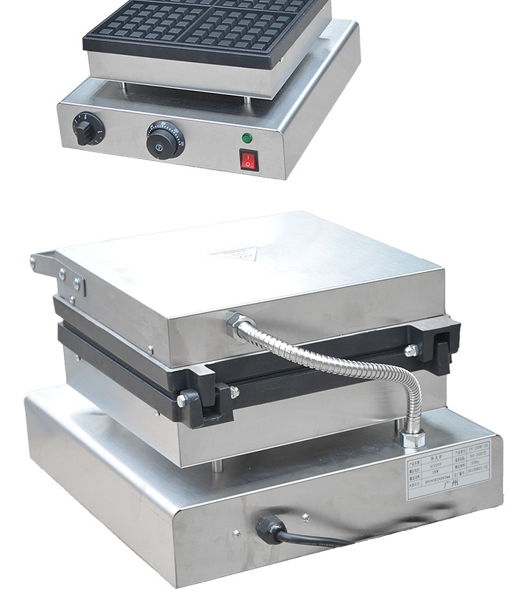 Electric deep-toothed waffle oven FY-2206-2A, commercial waffle waffle machine, baking machine detail image 6