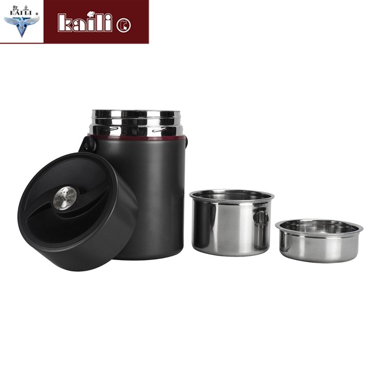 Stainless steel insulated pot for students and office workers, portable lunch box, vacuum, extra-long insulated, large-capacity bento pot detail image 3