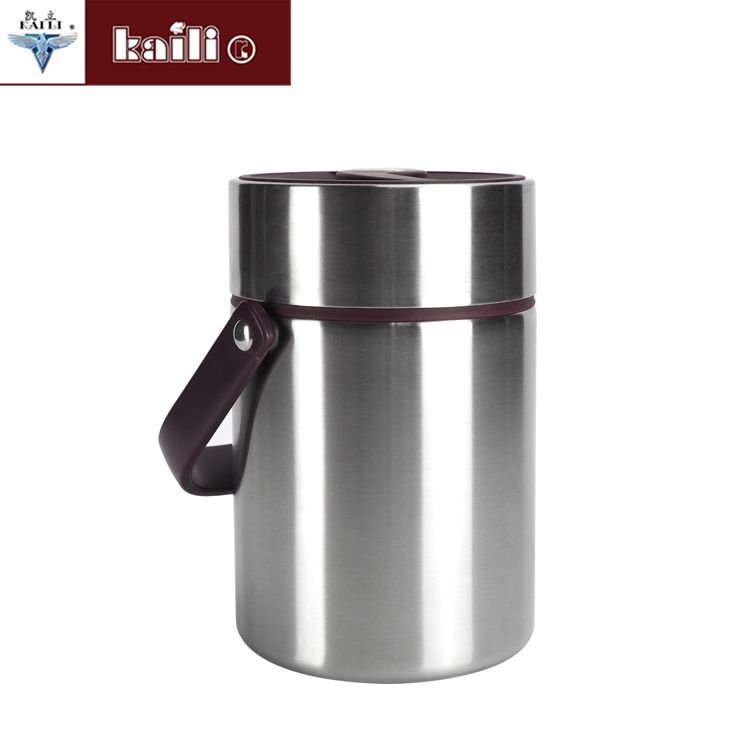 Stainless steel insulated pot for students and office workers, portable lunch box, extra-long insulated large-capacity bento pot Specification image