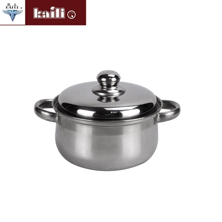 Five-piece set: Household porridge pot, soup pot, soup pot set, induction cooker, gas stove, universal cookware detail image 1