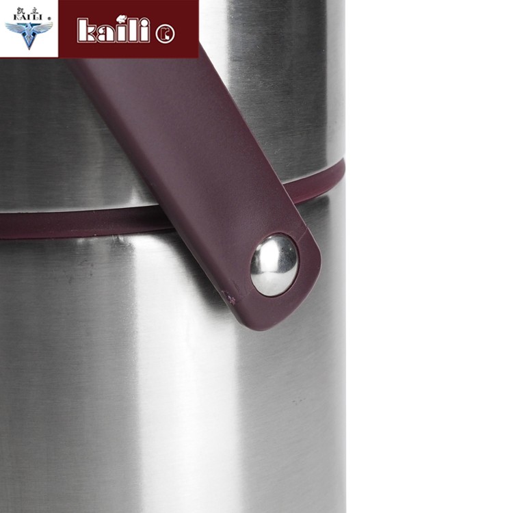 Stainless steel insulated pot for students and office workers, portable lunch box, extra-long insulated large-capacity bento pot detail image 4