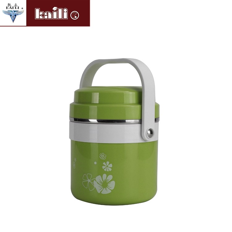 不锈钢保温提锅学生上班族便携饭盒超长保温大容量便当提锅详情图6