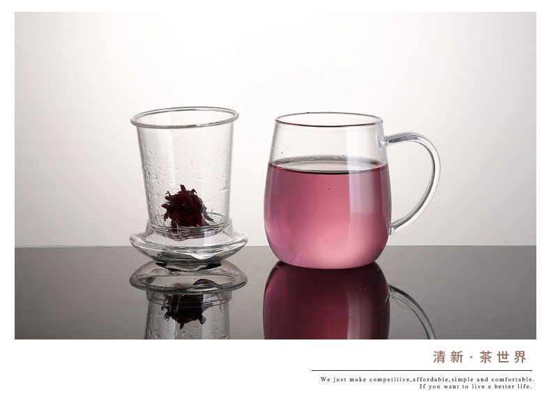 Boluya handcrafts high borosilicate heat-resistant glass cups, mushroom cups, tea cups and office cups detail image 17