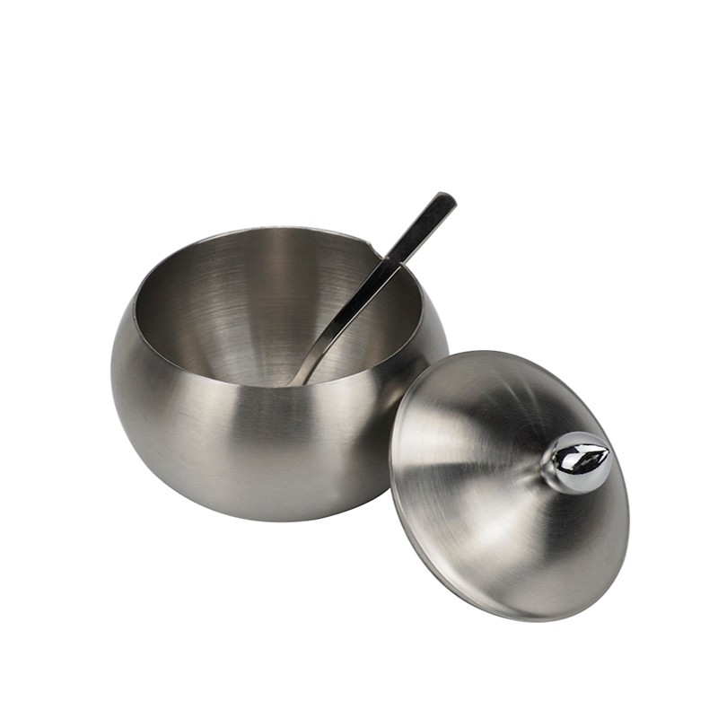 304 stainless steel single-flavor seasoning box, seasoning rack, household seasoning jar, monosodium glutamate and chicken essence jar, sanding, enlarged and thickened detail image 5
