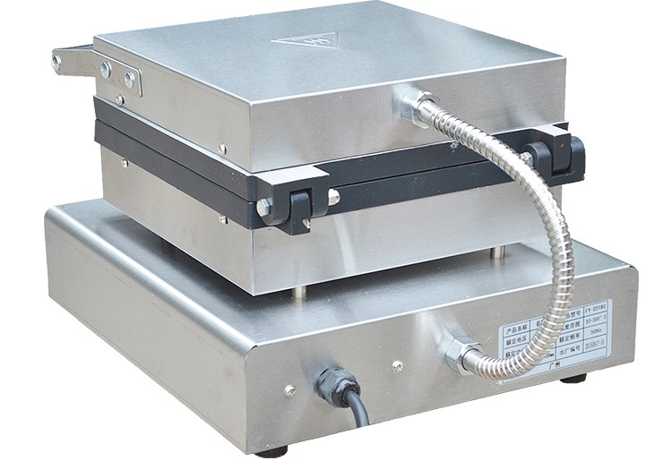 Commercial electric heating robot cat machine FY-2218C Dingdang Cat twelve-compartment crispy Chicken Pancake machine detail image 6
