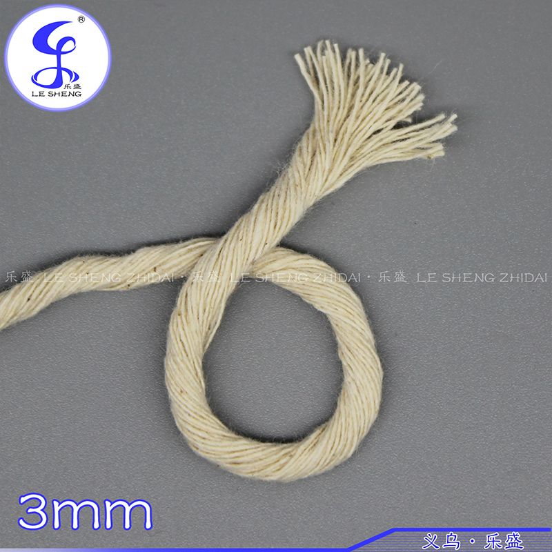 3Mm 5Mm Single And Twisted Rope Hand Diy Hand Rub Woven Decoration Soft With Rope Tied Tapestry Environmental Protection Pure Cotton Rope details Picture