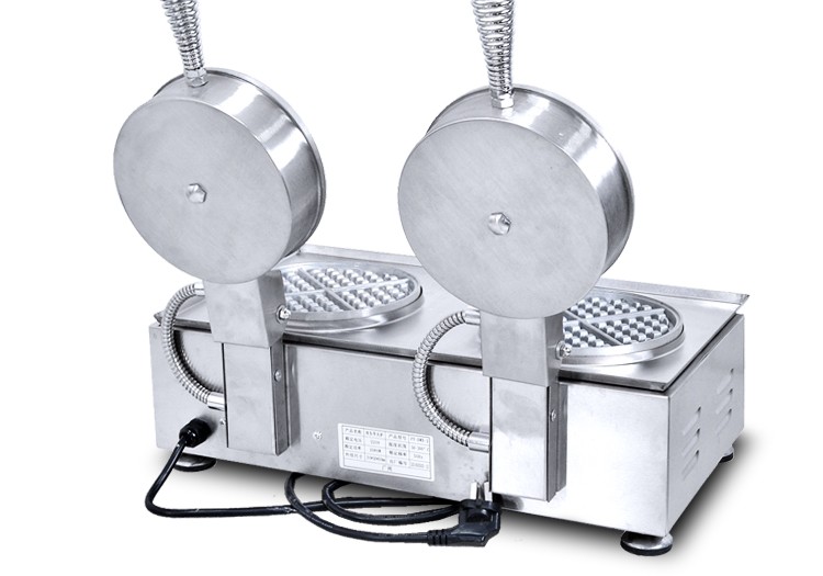新款双头电热华夫炉FY-DWB-2松饼机 咖啡店格仔机  华夫饼机器详情图7
