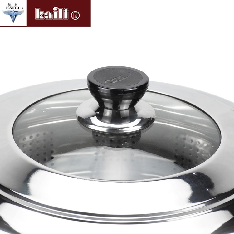 Stainless steel soup pot, household combination lid, soup pot, steamer, porridge pot, milk pot, induction cooker, gas stove, universal pot detail image 3