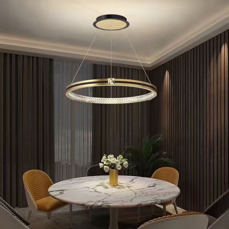 Light luxury crystal chandelier, modern style chandelier, dining room chandelier, living room chandelier, bedroom chandelier Specification image