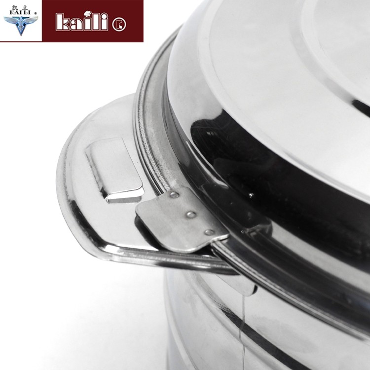 Stainless steel insulated rice cooker detail image 6