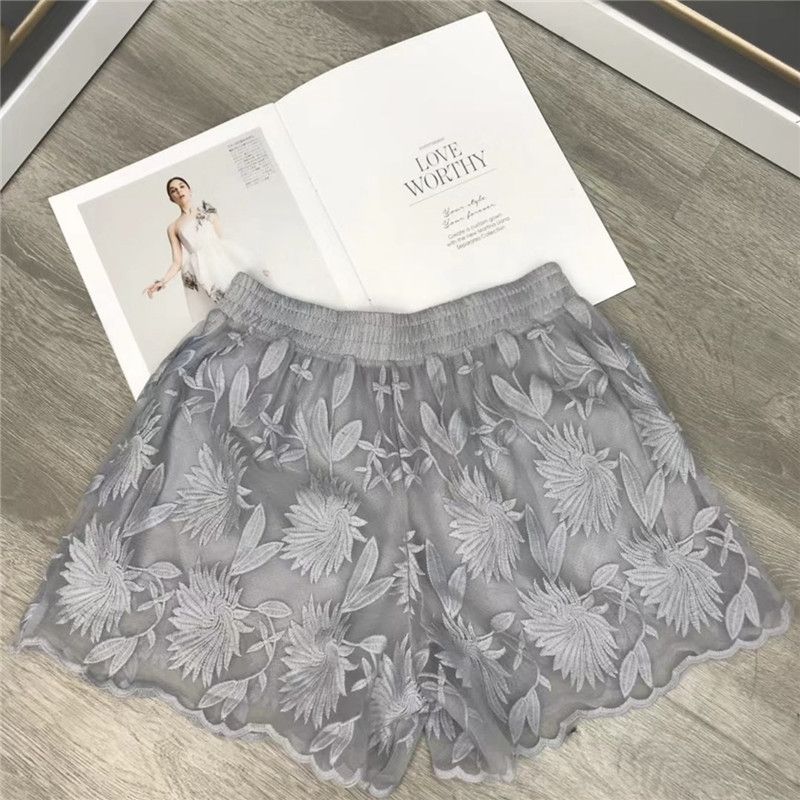 Explosion-Proof Safety Pants Women's Thin Three-Point Seamless Leggings Unrolled Safety Shorts 64