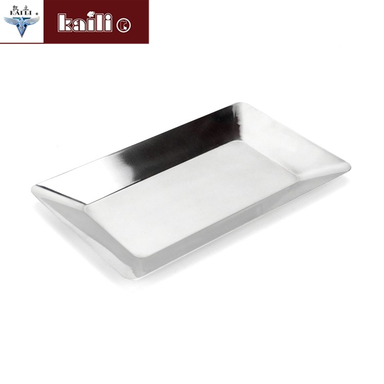 不锈钢长方盘客厅酒店水果盘蛋糕点心盘糖果盘工艺盘详情图1