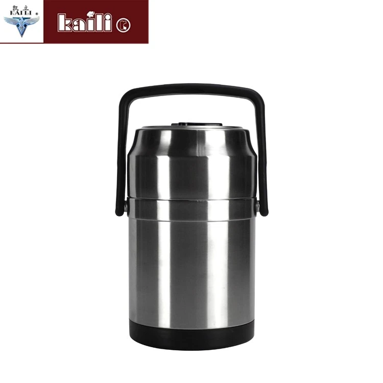 Stainless steel vacuum insulated pot, portable lunch box for students and office workers, extra-long insulated large-capacity bento pot detail image 4