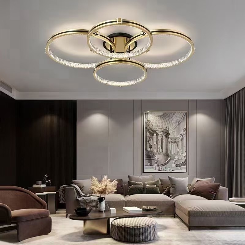 Light luxury crystal chandelier, modern style chandelier, dining room chandelier, living room chandelier, bedroom chandelier detail image 3