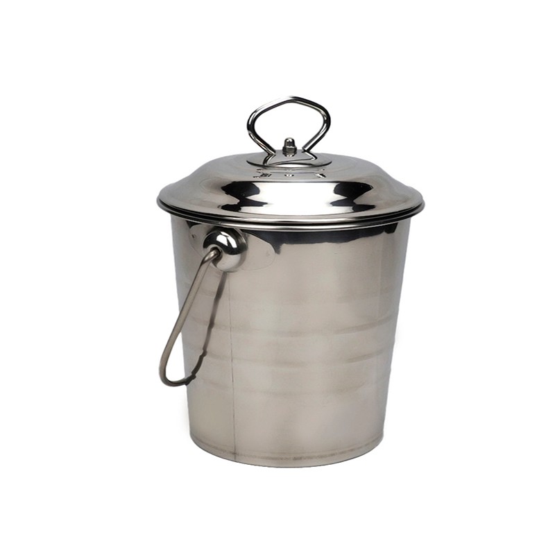 不锈钢粮食桶手提式大容量家用油桶储水酒店餐厅提水桶米桶多用桶详情图3