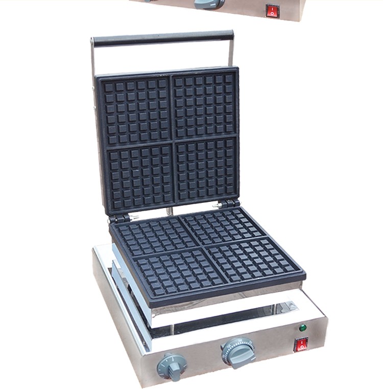 商用小格浅齿华夫炉FY-2206-2电热单头华夫炉松饼机格子饼机详情图3