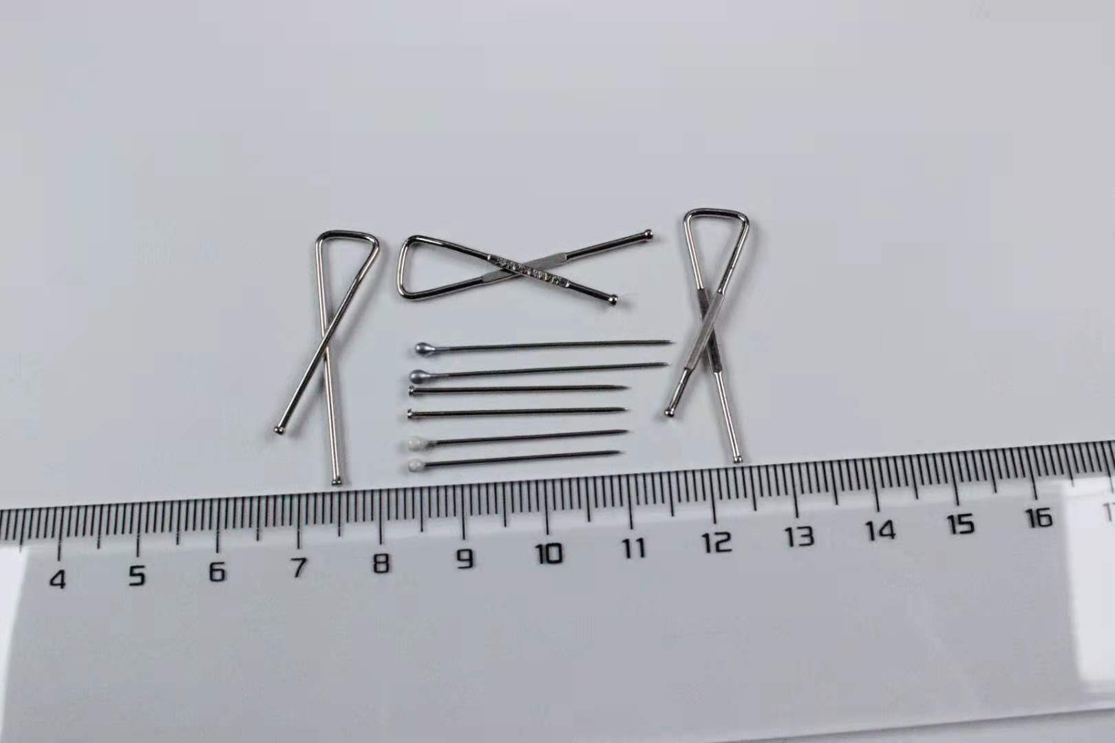不锈钢银光针不锈钢白彩针不锈钢又字夹不锈钢大头针铜大头针铜银光针详情图4