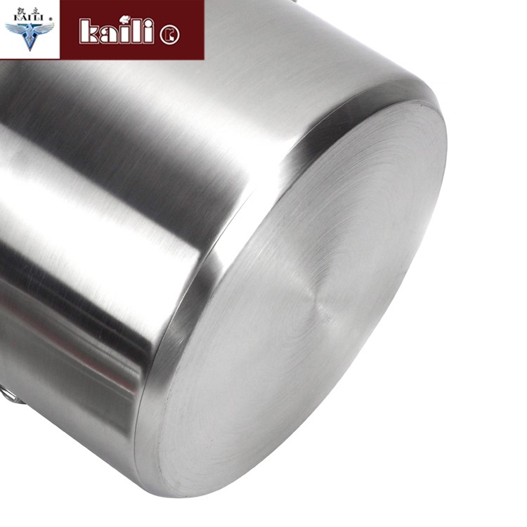 304 stainless steel double-bottom steamer, double-layer multi-purpose steamer, thickened household steamed buns and mantou multi-purpose pot detail image 4