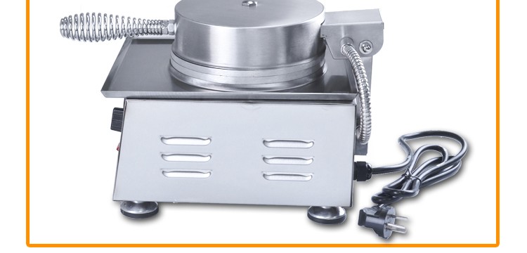 Commercial electric single-head waffle oven FY-DWB-1, waffle machine, waffle oven, snack equipment detail image 6