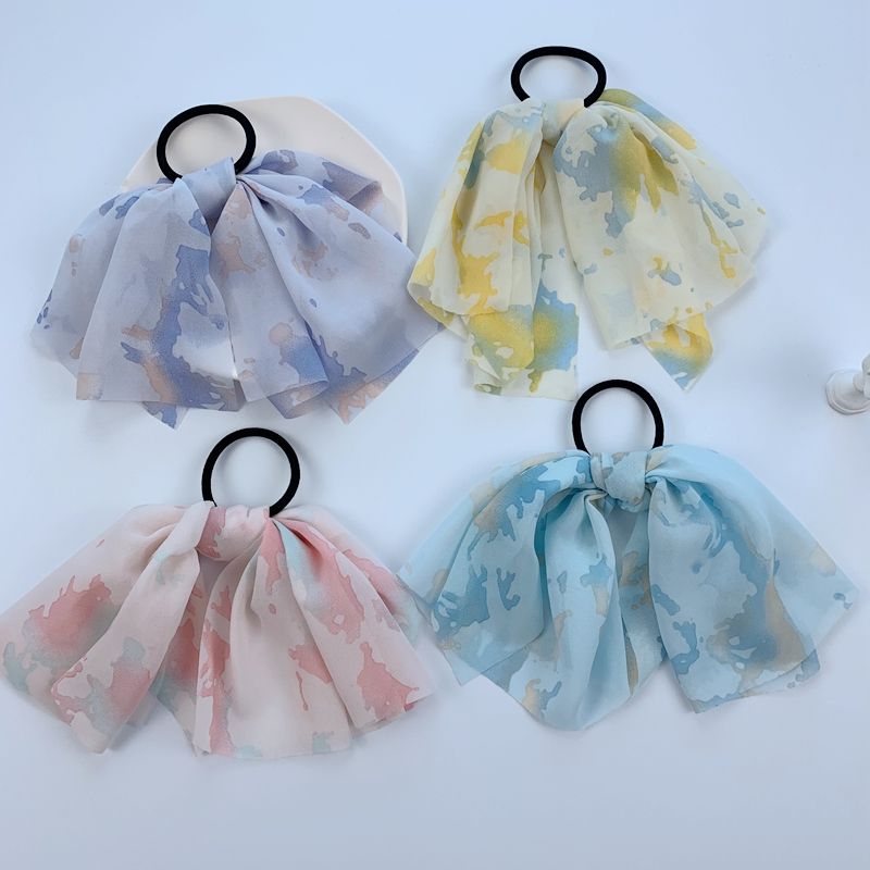 Tie Dyed Chiffon Hair Band