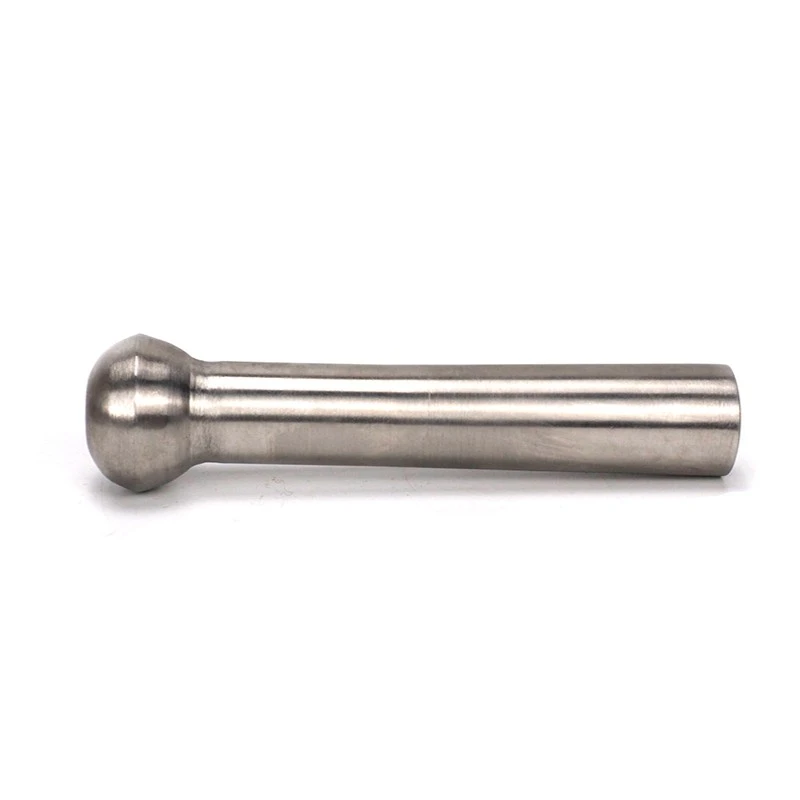 304 stainless steel solid garlic mashing machine, household grinding and mashing medicine jar, manual garlic paste machine, garlic mortar, pounding bowl detail image 1