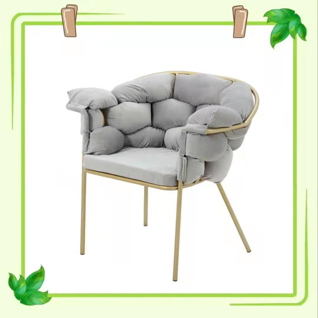 Lu word furniture - silla de hotel silla de sofá silla de bar silla de ocio lujo ligero creativo silla de negociación silla de escritorio silla de computadora sofá lazy details Picture