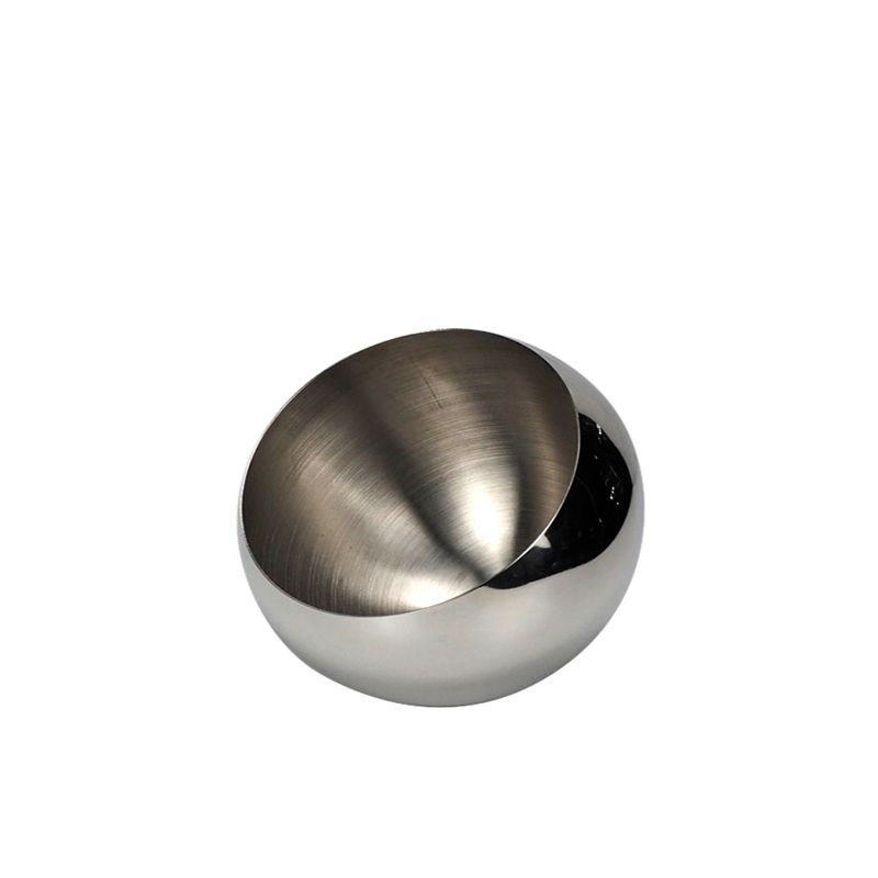 Stainless steel beveled bowl, bright spherical multi-purpose bowl Specification image