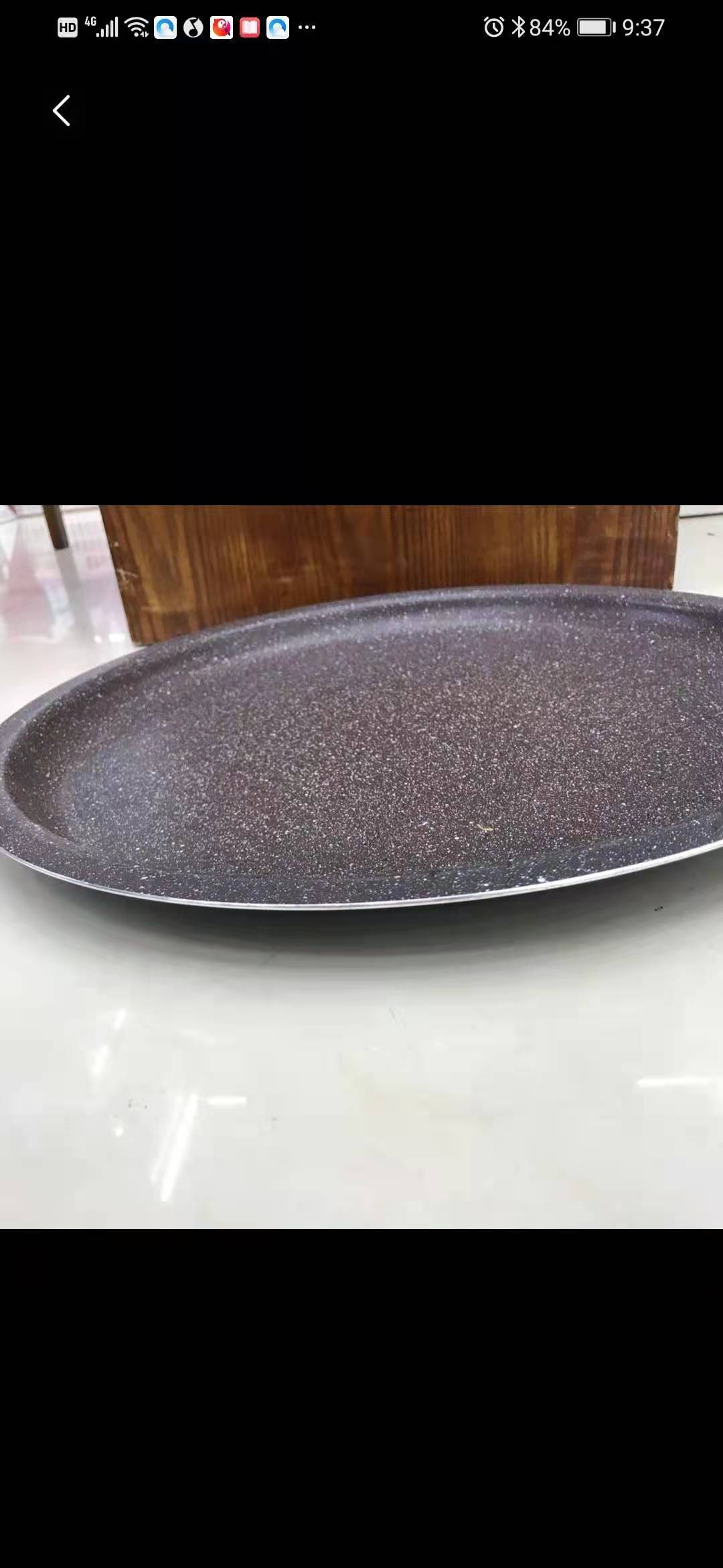 多规格创意家用盘子托盘圆形零食茶盘大水果盘北欧风格客厅详情图1