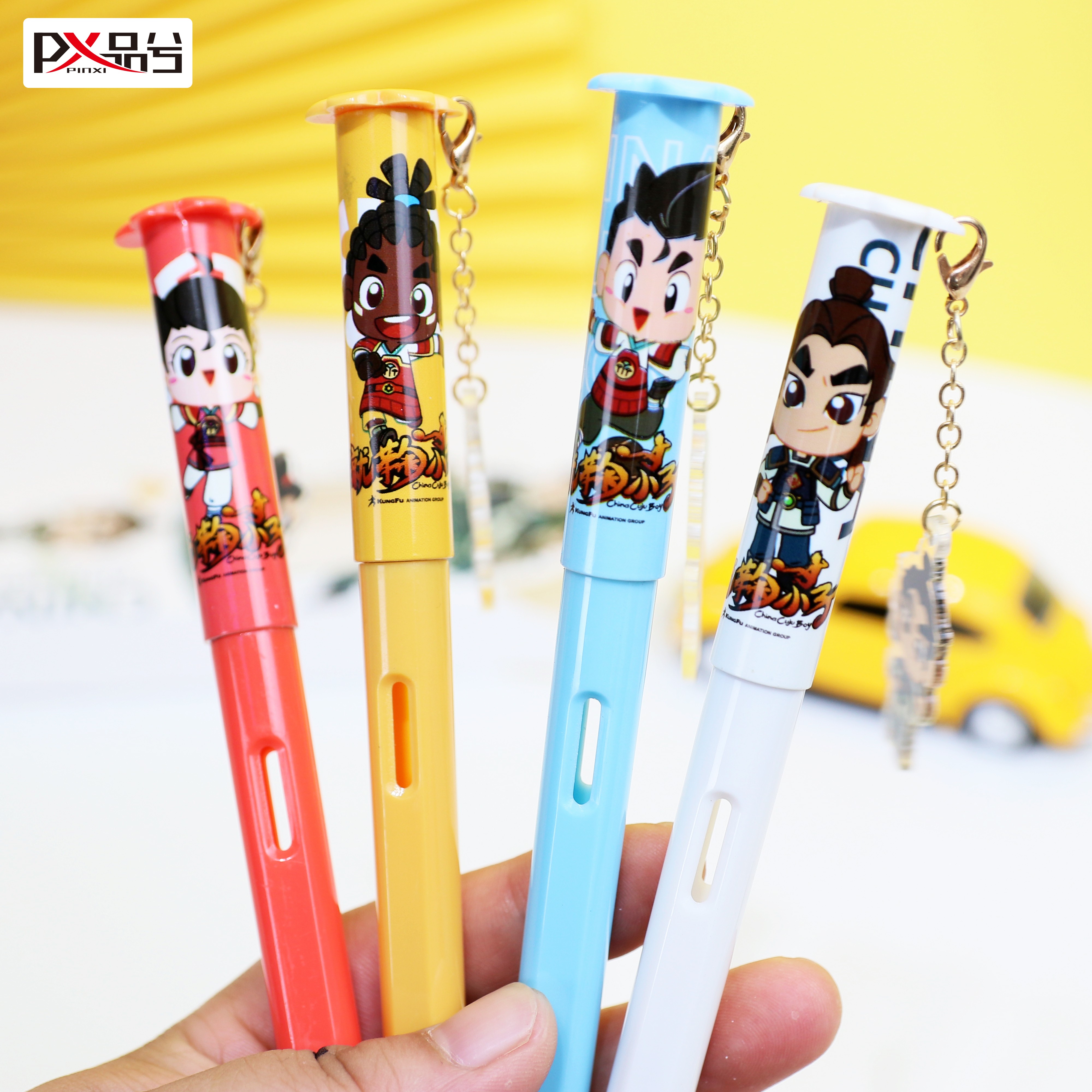 拨浪鼓笔行学生文具办公文化书写工具钢笔 品兮时尚钢笔盒装详情4