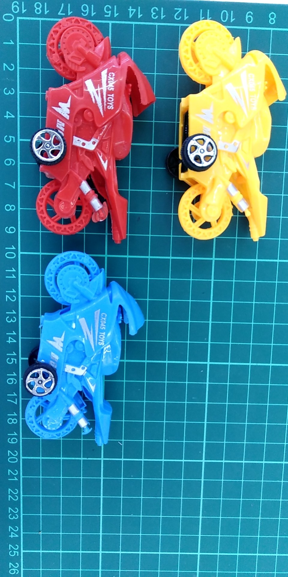 Solid color ABS Tusi rebound bike detail image 6