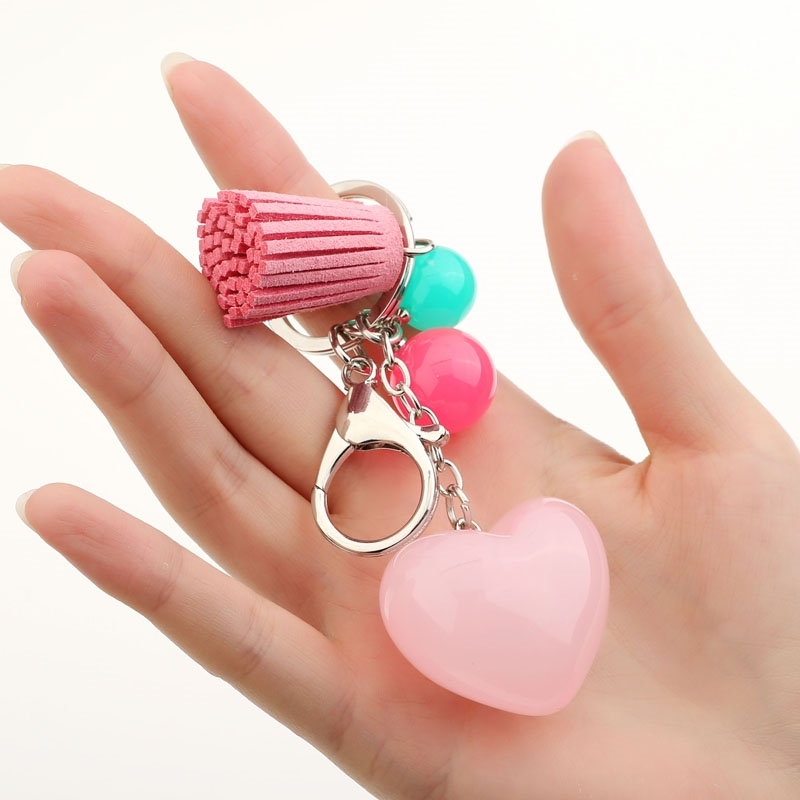 Love plus velvet three-piece key chain series mixed 1