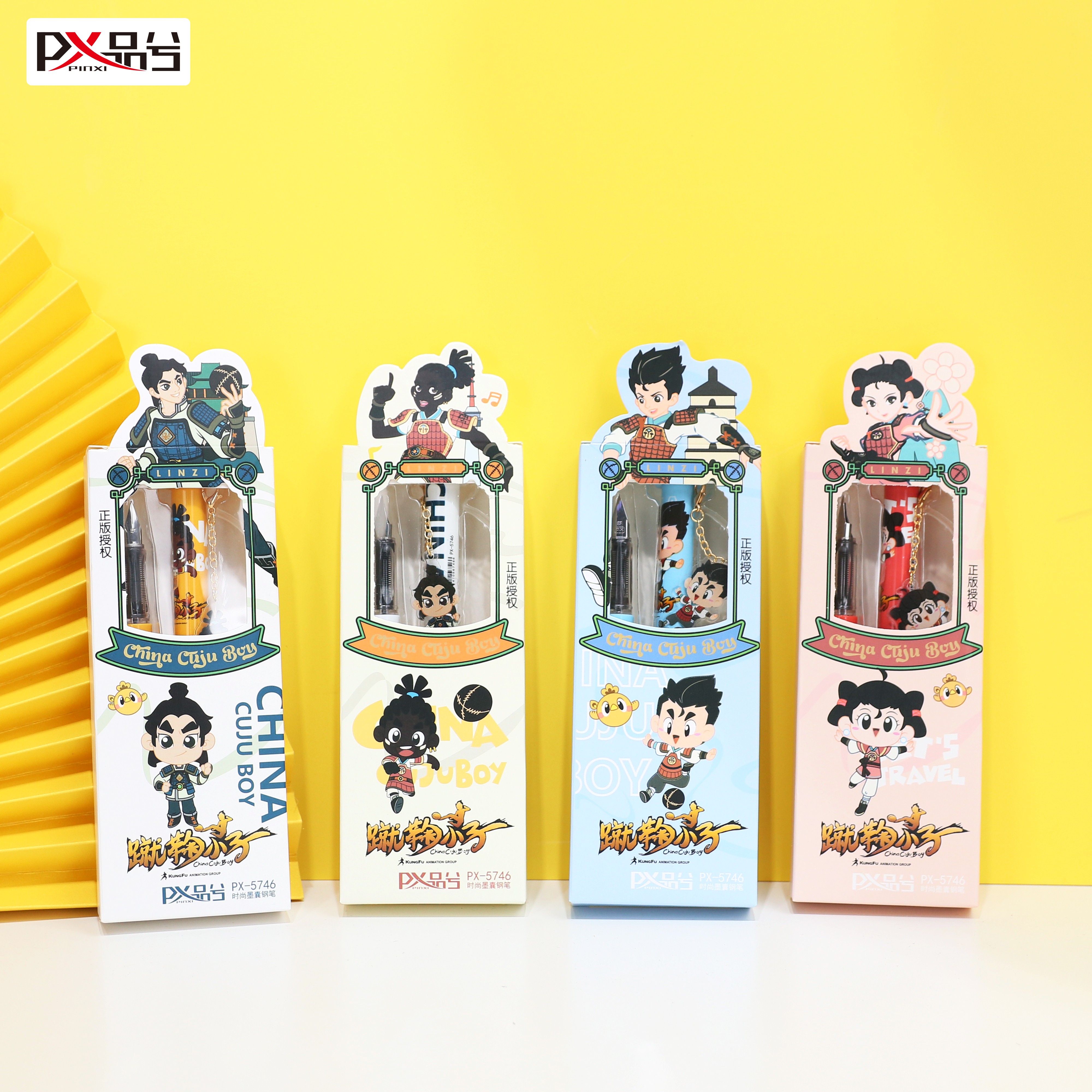 拨浪鼓笔行学生文具办公文化书写工具钢笔 品兮时尚钢笔盒装详情5