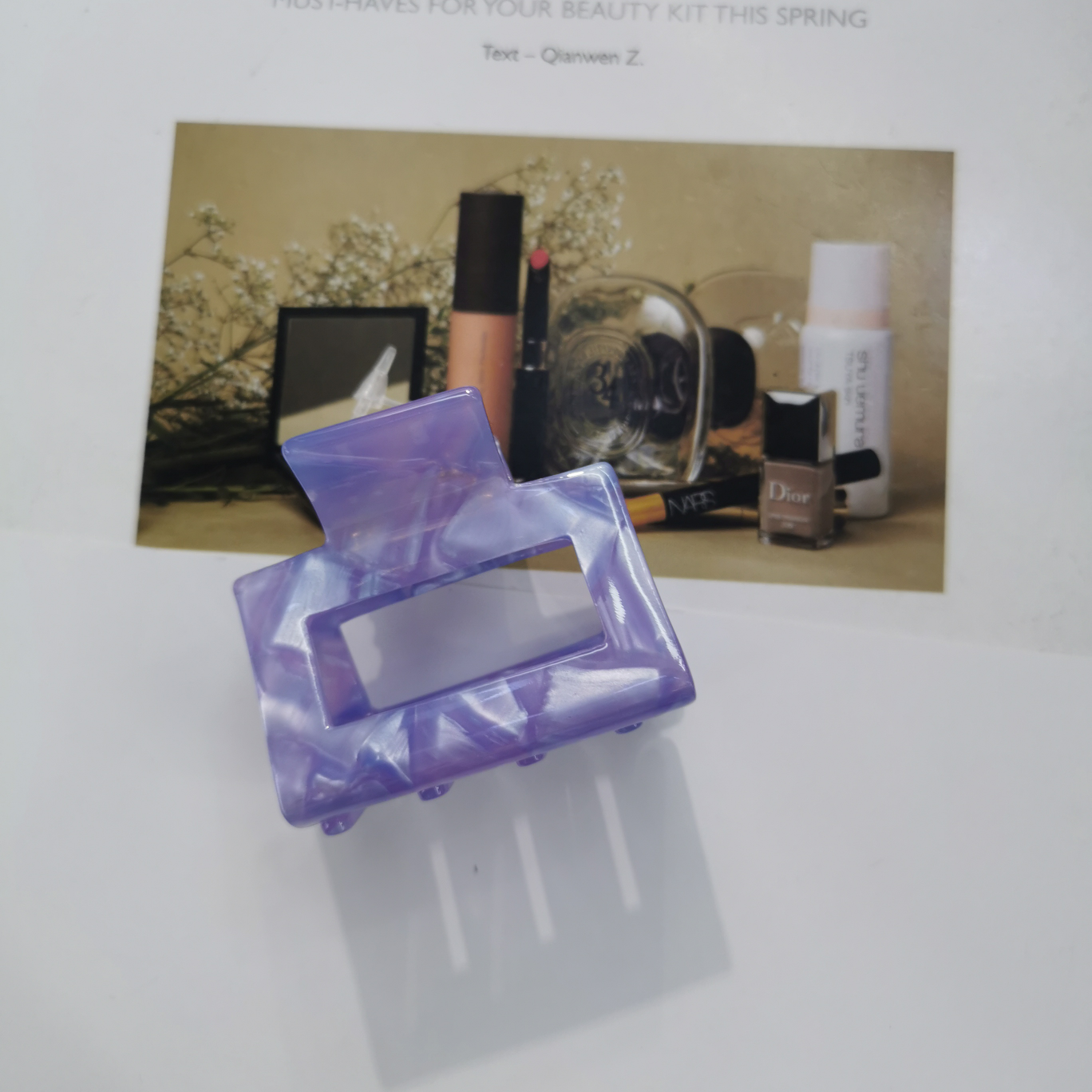 5cm hollow out acetic acid net red boutique grip thumbnail