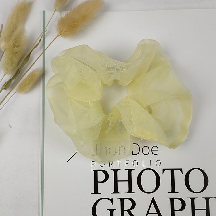 Fairy gauze pig Large intestine meatball hair ring Application Scenario
