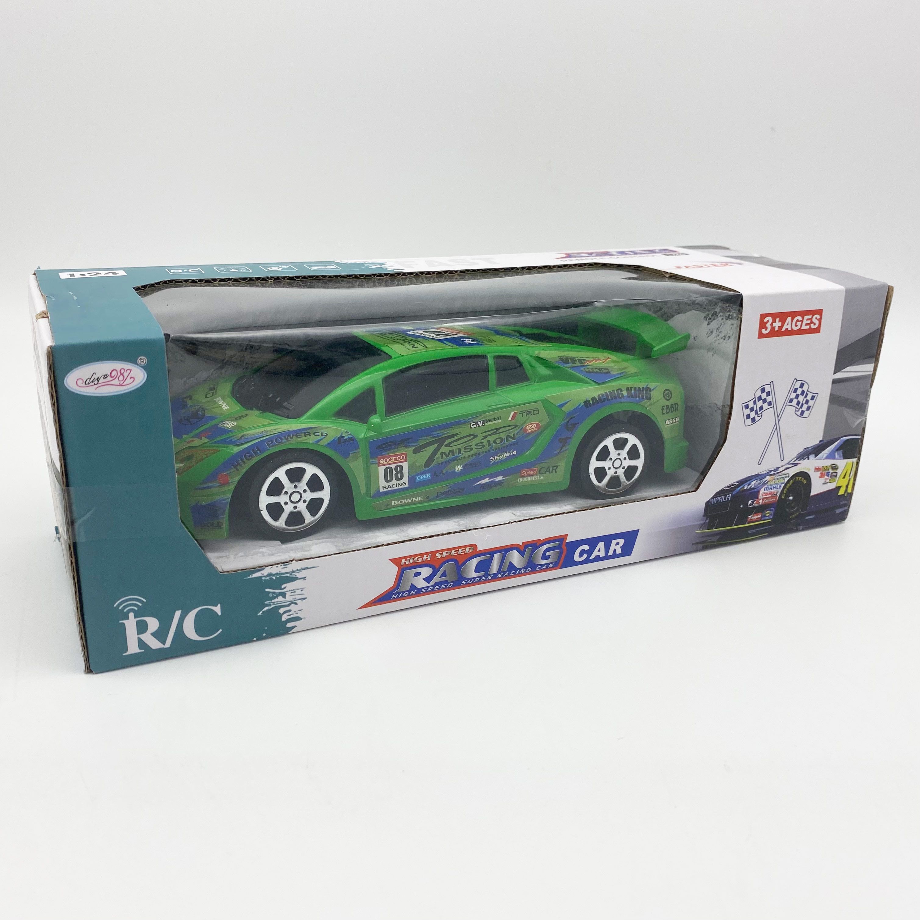 1:24 Four-way remote control racing car Lamborghini Ferrari mixed color DY987-244 Specification image