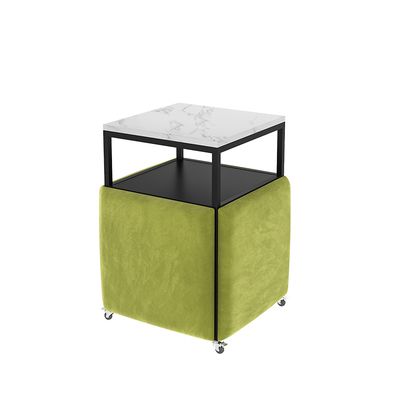 أثاث رأوبي، طاولة راحة، طاولة طعام، كرسي متحرك في غرفة الجلوس المتعددة الأغراض Specification image