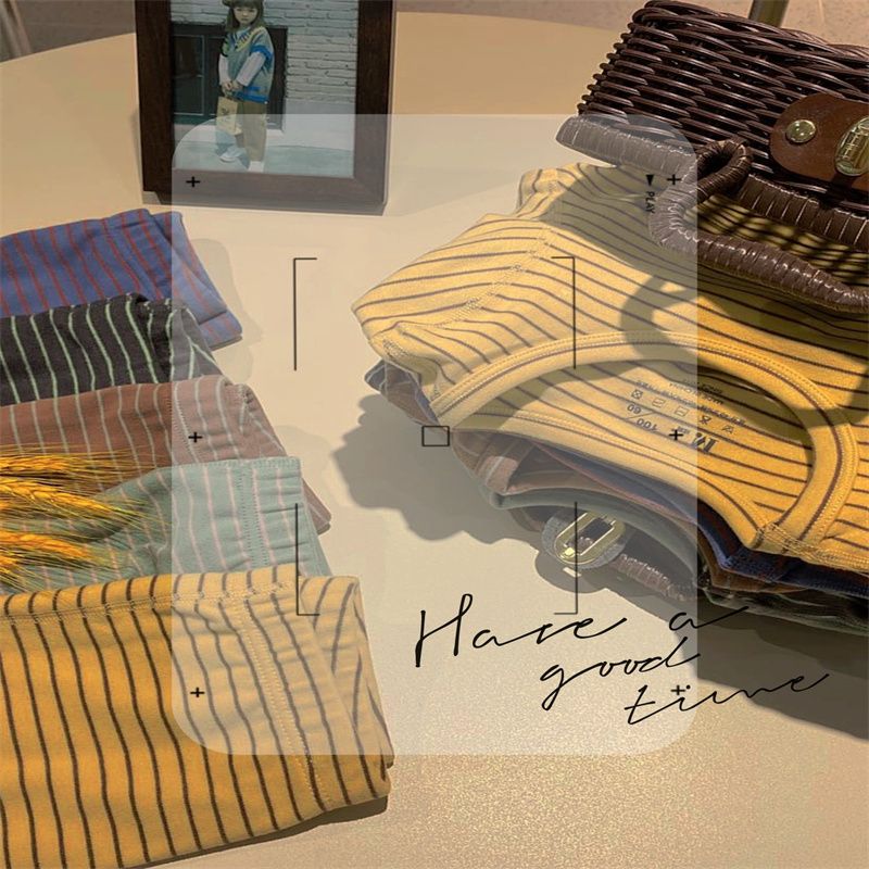 秋衣秋裤套装儿童纯棉保暖内衣薄款全棉秋冬季棉毛衫9