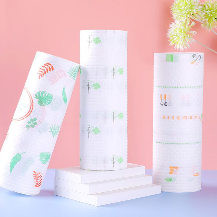 Printed lazy rag