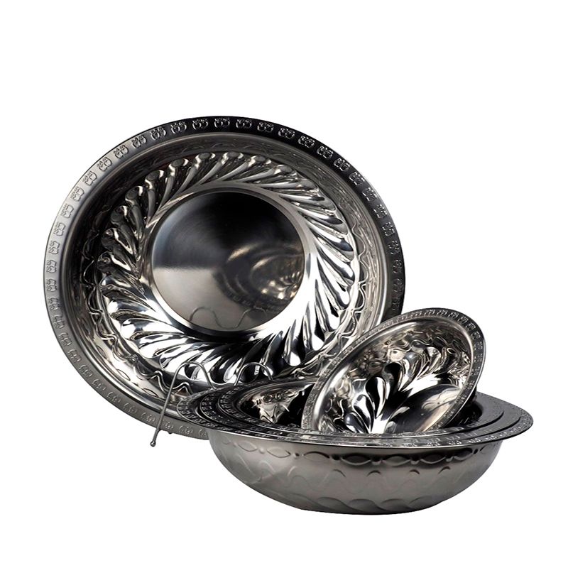 Stainless steel pot cover, pot, fruit plate Specification image